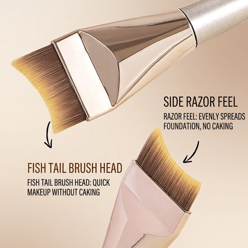 Angled Foundation Brush for Face
